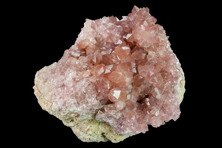 Beautiful, Pink Amethyst Geode Section - Argentina #170188